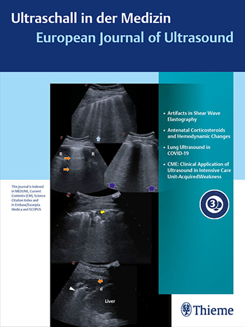 European Journal of Ultrasound - Ultraschall in der Medizin